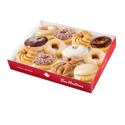 Tim Hortons 12 Box Assorted Donuts