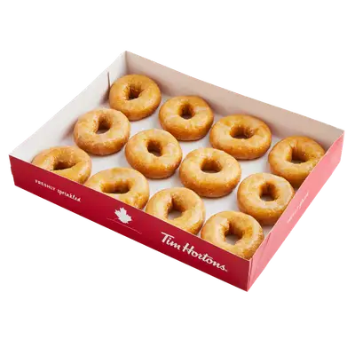 Tim Hortons 12 Box Old Fashioned Glazed Donuts