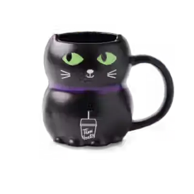 Tim Hortons Menu Canada with Prices & Nutrition (2026) 207 Tim Hortons 20oz Figural Mug - Black Cat