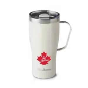 20oz Stainless Steel Travel Mug - Cream Shimmer