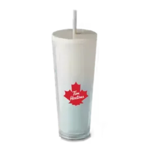 24oz Plastic Straw Tumbler - Sage