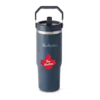 Tim Hortons Menu Canada with Prices & Nutrition (2026) 216 Tim Hortons 30oz Stainless Steel Tumbler with Top Handle - Navy