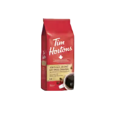 Tim Hortons Menu Canada with Prices & Nutrition (2026) 234 Tim Hortons 400g Original Blend Coffee Bag