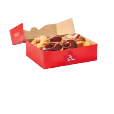 Tim Hortons Menu Canada with Prices & Nutrition (2026) 132 Tim Hortons 6 Assorted Donuts