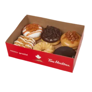 Tim Hortons 6 Box Deluxe Donuts: Calories, Allergens & More 1 6 Box Deluxe Donuts