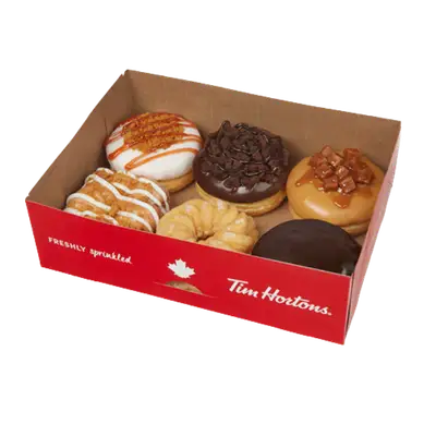 Tim Hortons 6 Box Deluxe Donuts