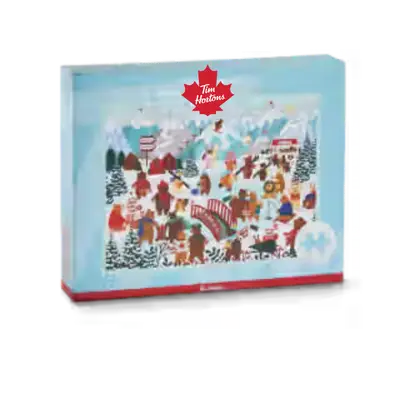 Tim Hortons Menu Canada with Prices & Nutrition (2026) 202 Tim Hortons A Beary Kind - 500pc Holiday Puzzle