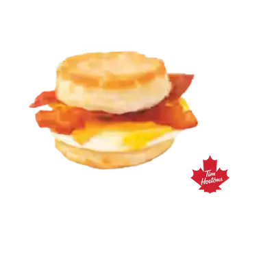 Tim Hortons Bacon, Egg and Cheese Biscuit