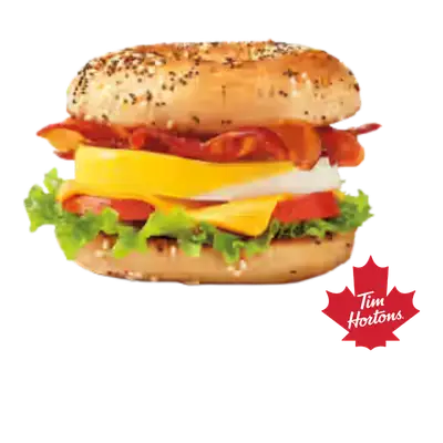 Tim Hortons Menu Canada with Prices & Nutrition (2026) 124 Tim Hortons Bagel BELT