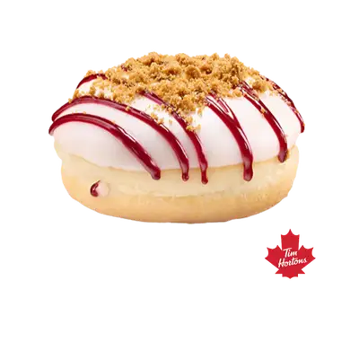Tim Hortons Blueberry Cheesecake Deluxe Donut