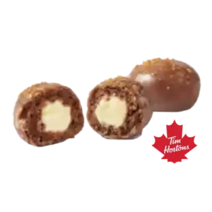 Chocolate Creme Brulee Filled Timbit