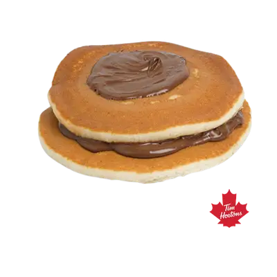 Tim Hortons Chocolate Hazelnut Spread Pancakes