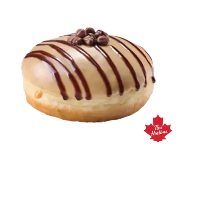 Tim Hortons Chocolate Honeycomb Deluxe Donut