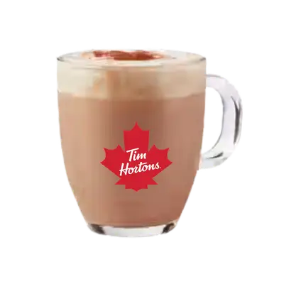 Tim Hortons Menu Canada with Prices & Nutrition (2026) 31 Tim Hortons Chocolate Pistachio Cappuccino