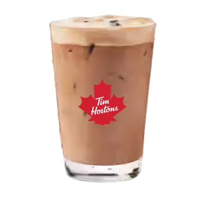 Tim Hortons Menu Canada with Prices & Nutrition (2026) 69 Tim Hortons Chocolate Pistachio Protein Iced Latte