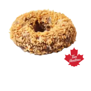 Chocolate Toasted Coconut Donut