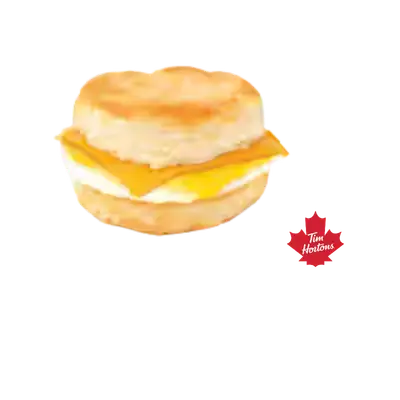 Tim Hortons Egg and Cheese Biscuit