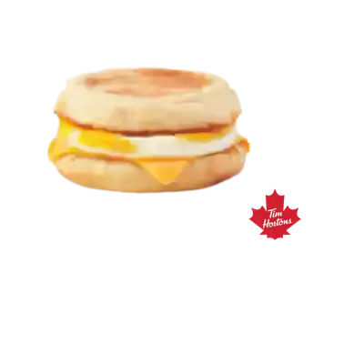 Tim Hortons Egg and Cheese English Muffin