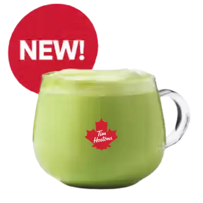 Tim Hortons Flavored Matcha Protein Latte