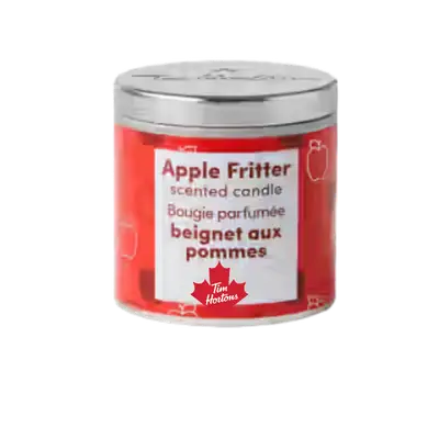 Tim Hortons Menu Canada with Prices & Nutrition (2026) 201 Tim Hortons Holiday Candle - Apple Fritter 10oz