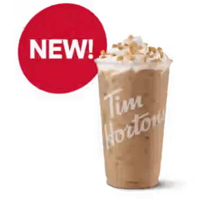 Tim Hortons Iced Carrot Cake Latte