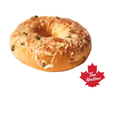 Tim Hortons Menu Canada with Prices & Nutrition (2026) 160 Tim Hortons Jalapeno Asiago Mozzarella Bagel