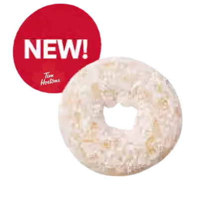 Tim Hortons Lemon Cake Donut
