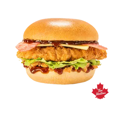 Tim Hortons Maple BBQ Chicken & Bacon Sandwich