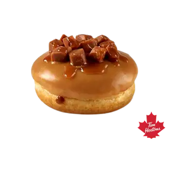 Tim Hortons Maple & Caramel Donut