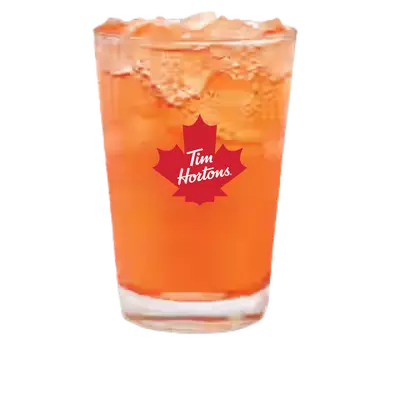 Tim Hortons Menu Canada with Prices & Nutrition (2026) 98 Tim Hortons Orange Tangerine Sparkling Quencher