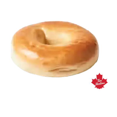 Tim Hortons Plain Bagel