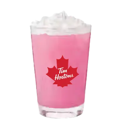 Tim Hortons Menu Canada with Prices & Nutrition (2026) 18 Tim Hortons Raspberry Mojito Frozen Quencher