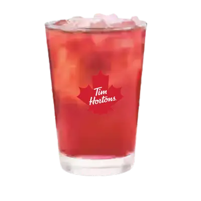 Tim Hortons Menu Canada with Prices & Nutrition (2026) 84 Tim Hortons Raspberry Mojito Iced Tea Quencher