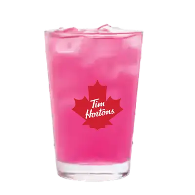 Tim Hortons Menu Canada with Prices & Nutrition (2026) 19 Tim Hortons Raspberry Mojito Lemonade Quencher