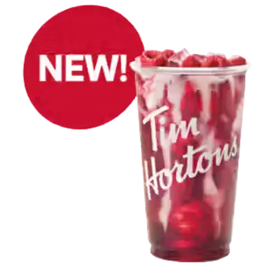 Tim Hortons Raspberry Pomegranate Coconut Refresher