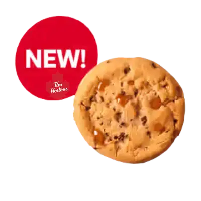 Tim Hortons Salted Caramel Cookie made with HEATH
