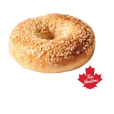 Tim Hortons Menu Canada with Prices & Nutrition (2026) 159 Tim Hortons Sesame Seed Bagel