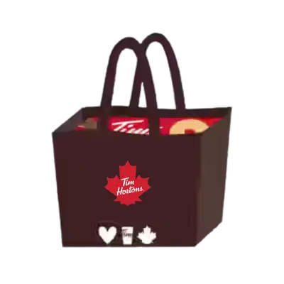 Tim Hortons Menu Canada with Prices & Nutrition (2026) 224 Tim Hortons Small Reusable Bag