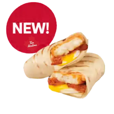 Tim Hortons Smoky Maple Bacon Farmer's Wrap
