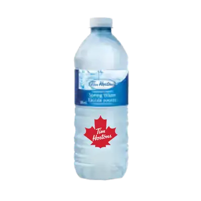 Tim Hortons Menu Canada with Prices & Nutrition (2026) 111 Tim Hortons Spring Water