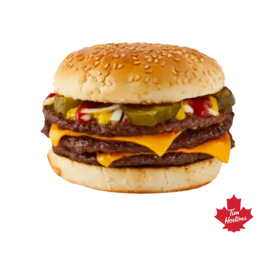 Tim Hortons Tims® Triple Cheeseburger
