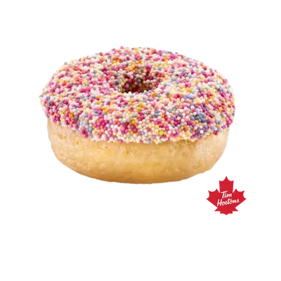 Tim Hortons Vanilla Dip Donut