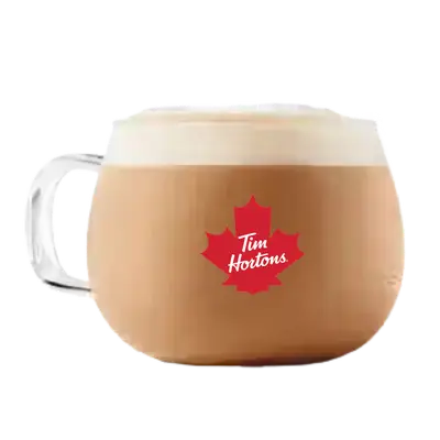 Tim Hortons Menu Canada with Prices & Nutrition (2026) 36 Tim Hortons Vanilla Latte