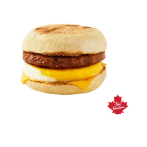 Veggie Sausage & Egg with Cheese Muffin