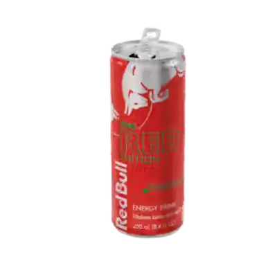 Tim Hortons Watermelon Red Bull Can